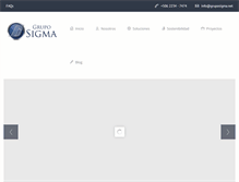 Tablet Screenshot of gruposigma.net